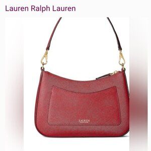 Lauren Ralph Lauren Red Shoulder Bag NWOT